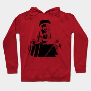 Monochrome Genghis Khan 4216 Ulaanbaatar Hoodie